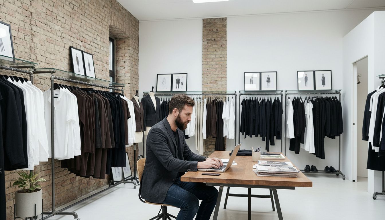 Sales Work with computer