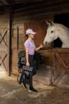 Kingsland story case fashion purple clothing for riding horse
