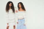 Two girls wearing Designers Remix clothing