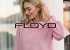 Floyd klær vist på modell – kommersielt fashion brand innen dameklær og retail