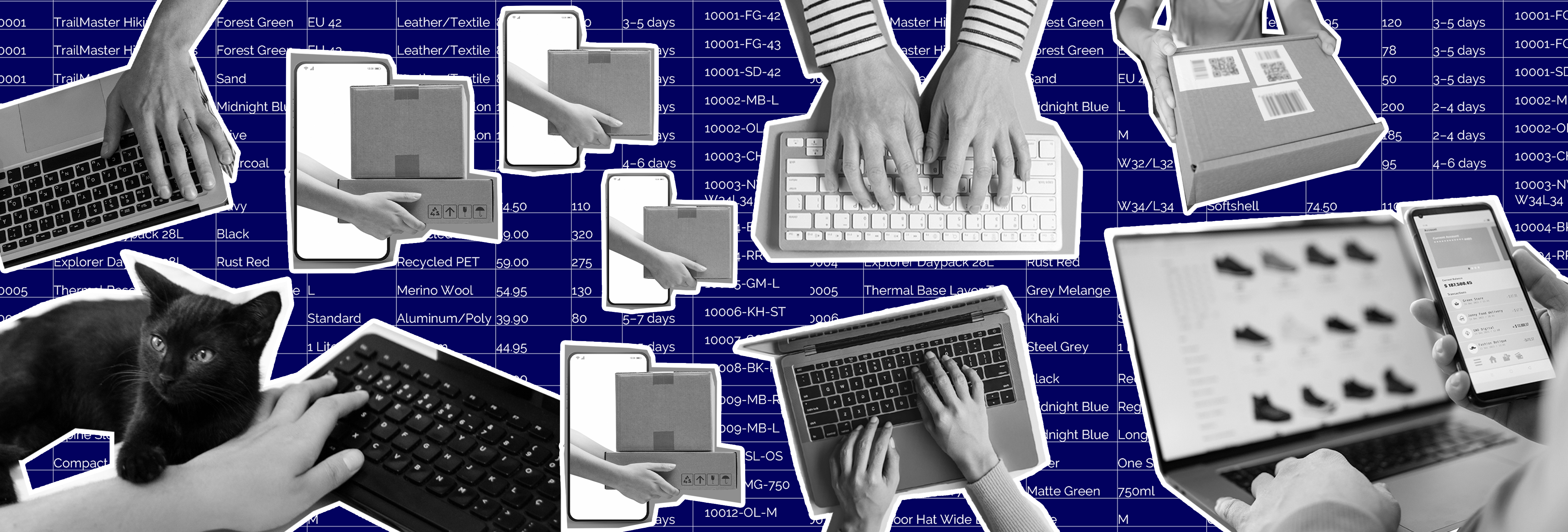 hands on keyboards